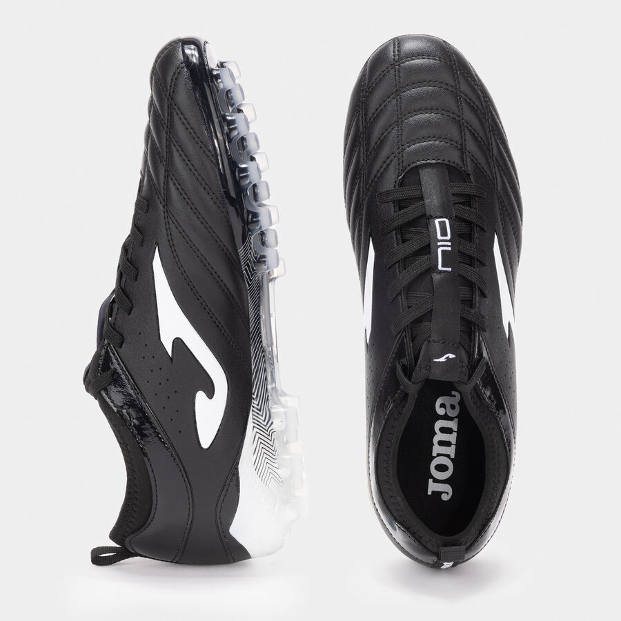 Botas fútbol Numero-10 24 césped artificial AG negro blanco