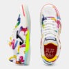 Zapatillas fútbol sala Top flex 26 Graffiti indoor blanco