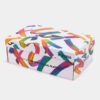 Zapatillas fútbol sala Top flex 26 Graffiti indoor blanco