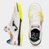 Zapatillas fútbol sala Top Flex Rebound 25 indoor blanco amarillo rojo