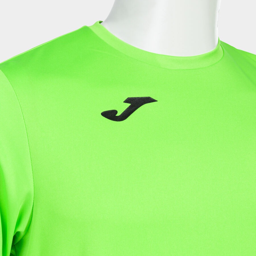 Camiseta manga corta hombre Combi verde flúor