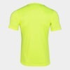 Camiseta manga corta hombre Academy III amarillo flúor negro