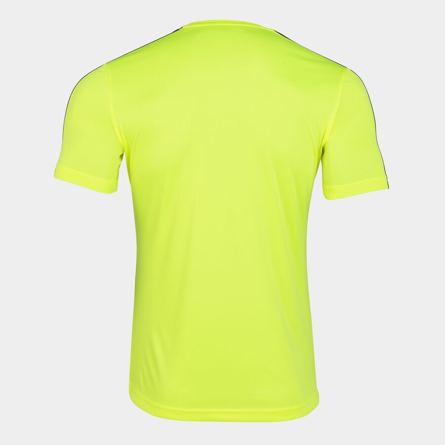 Camiseta manga corta hombre Academy III amarillo flúor negro