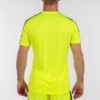 Camiseta manga corta hombre Academy III amarillo flúor negro