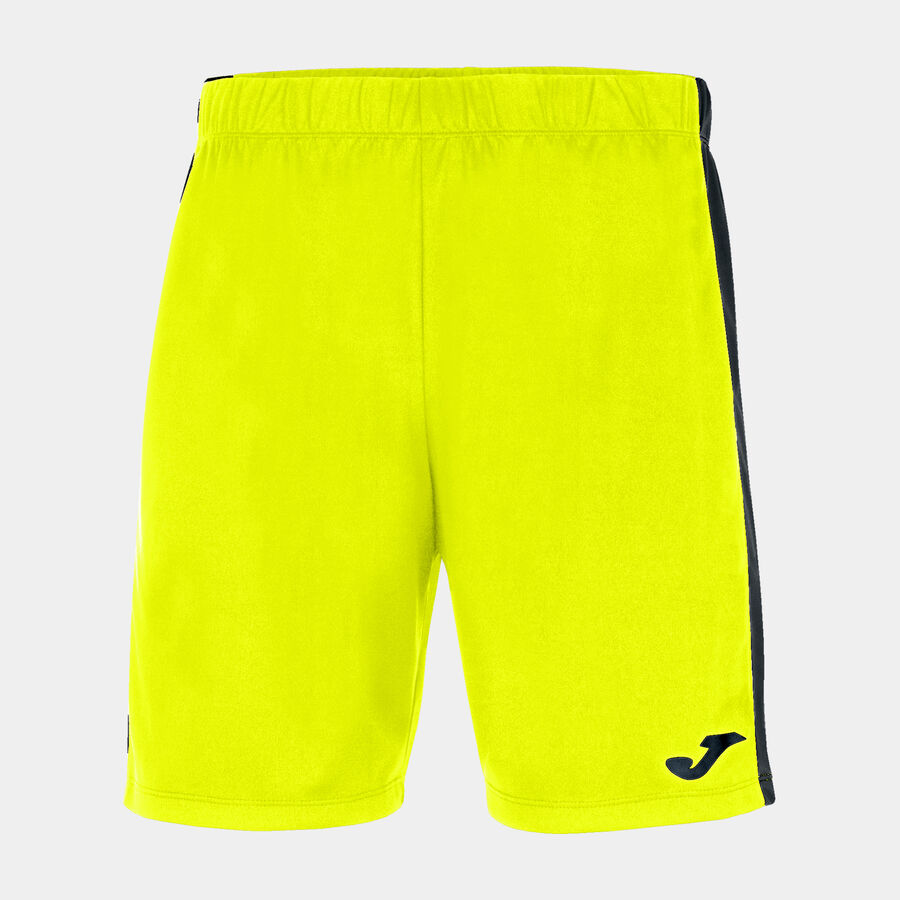 Short hombre Maxi amarillo flúor negro