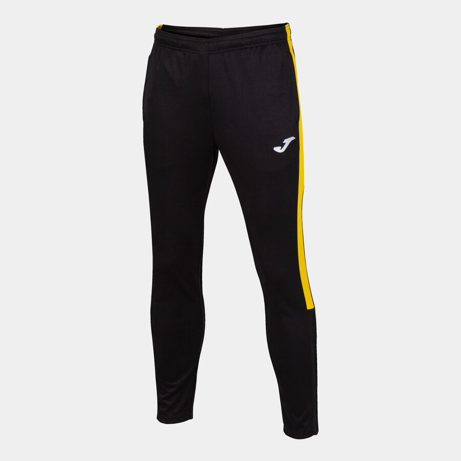 Pantalón largo hombre Eco Championship negro amarillo