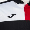 Polo manga corta hombre Crew V negro rojo