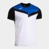 Camisa de manga corta para hombre, color negro y azul marino