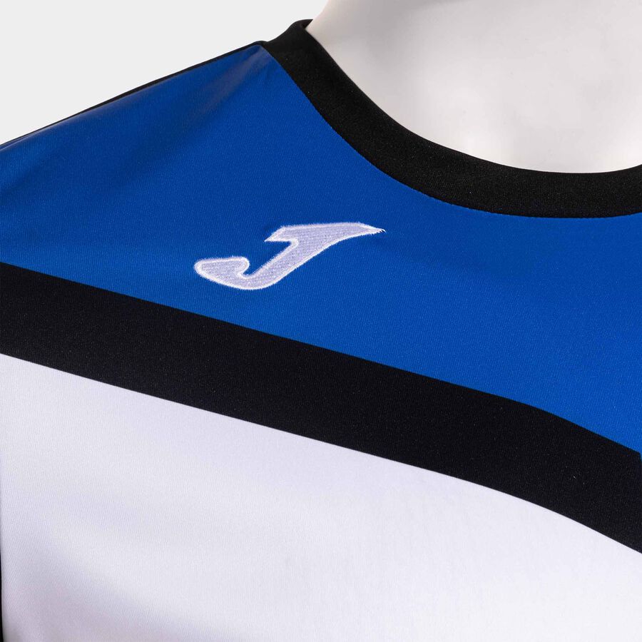 Camisa de manga corta para hombre, color negro y azul marino