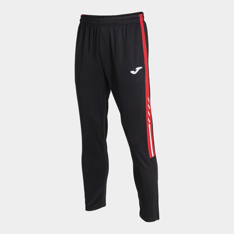 Pantalón largo hombre Olimpiada negro rojo