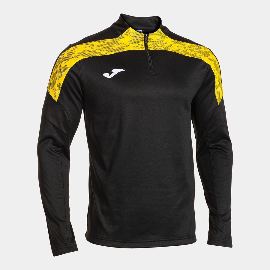 Sudadera hombre Championship VIII negro amarillo