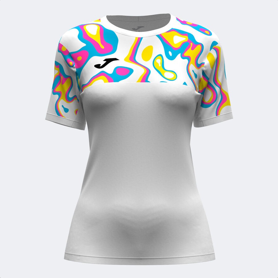 Camiseta manga corta mujer Torneo blanco