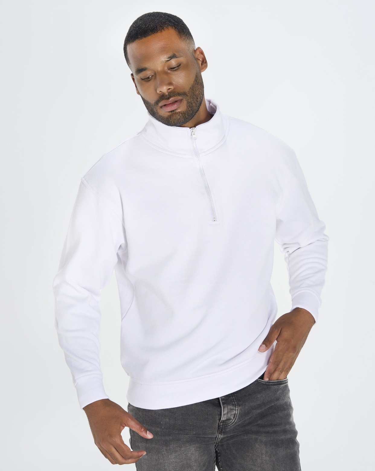 Sudadera Media Cremallera