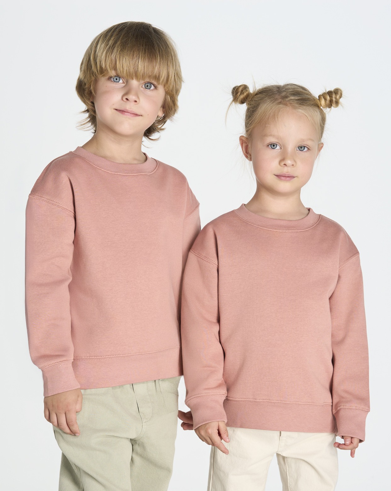 Sudadera lisa infantil