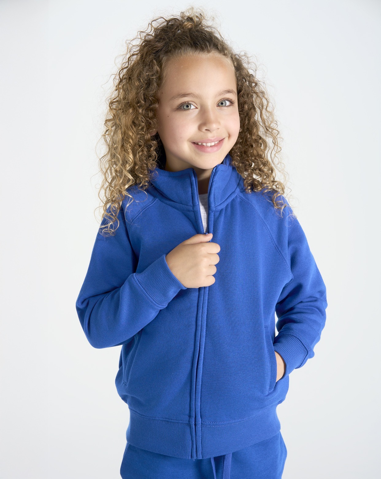 Sudadera cremallera infantil